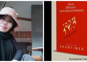 Menjadi Perempuan: Membaca Saga, Serigala, dan Sebilah Mandau karya Shantined