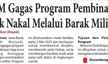 Militerisasi Pendidikan di Jabar: Solusi untuk Anak Nakal atau Masalah Baru?