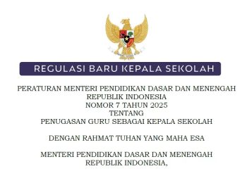 Sertifikat Guru Penggerak Tak Lagi Wajib, Ini Syarat Baru Jadi Kepala Sekolah