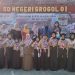 SDN Grogol 1 Lepas Sembilan Siswi Ikuti Jambore Cabang Kota Depok 2025