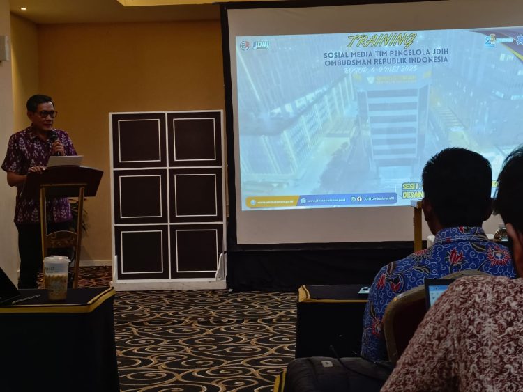 Ombudsman RI Gelar Pelatihan Pengelolaan Media Sosial untuk Tim JDIH