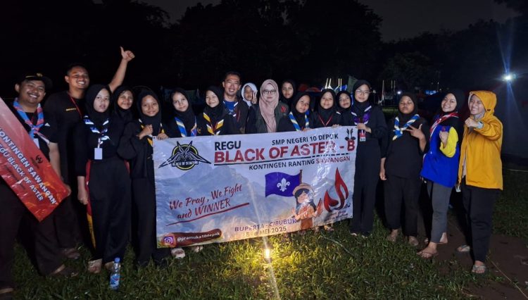 105 Anggota Pramuka Kecamatan Sawangan Ikuti Jambore Kwarcab Kota Depok di Cibubur