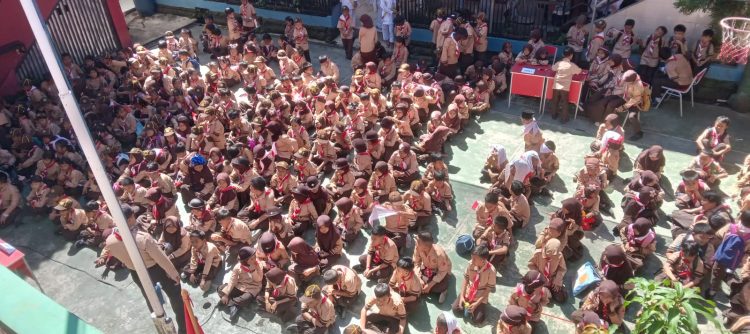 368 Siswa SDN Citayam 1 Ikuti Pesta Siaga, Tumbuhkan Semangat Kebersamaan dan Kecintaan Tanah Air