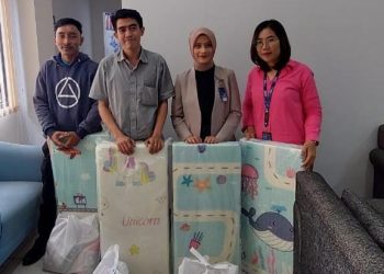 BRI Kramat Jati Salurkan Bantuan bagi Karyawan Terdampak Banjir