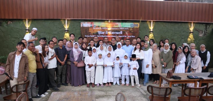 BRI BO Jakarta Menara Brilian Salurkan Santunan untuk Anak Yatim