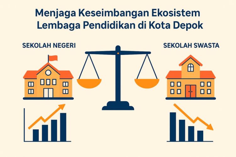 Menjaga Keseimbangan Ekosistem Lembaga Pendidikan di Kota Depok