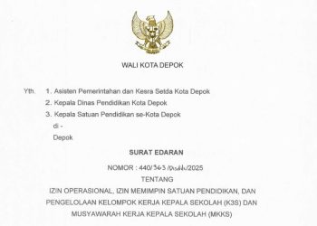 Pemkot Depok Terbitkan Aturan Baru Izin Operasional Sekolah Swasta dan Fungsi K3S-MKKS