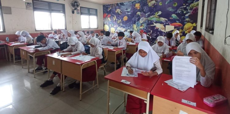 Hari Kedua PSAT di SDN Bojongsari 01 Berlangsung Lancar dan Kondusif