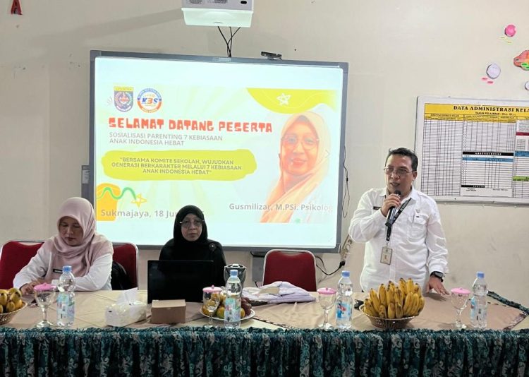 K3S Sukmajaya Sosialisasikan 7 Kebiasaan Anak Hebat kepada Komite Sekolah