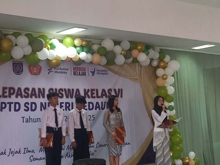 SDN Kedaung Gelar Perpisahan Angkatan ke-32, Orang Tua dan Guru Kompak Dukung Sukses Acara