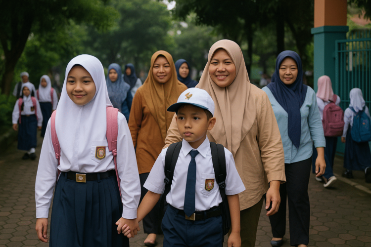 Hari Pertama Sekolah, Siapa yang Masih Menunggu?