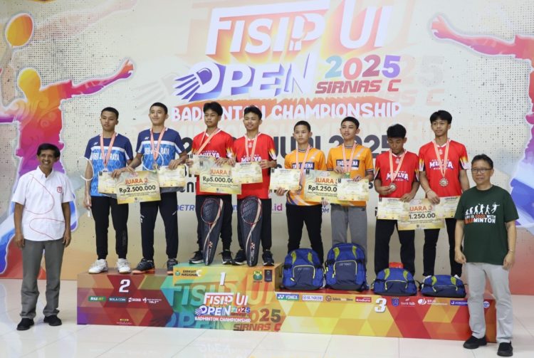 FISIP UI Open 2025 Resmi Ditutup: Komitmen Berkelanjutan Cetak Atlet Pelajar Unggul