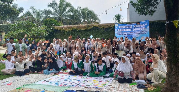 Yayasan Tabungan Surga dan Komunitas Pijar Desa Gelar Festival Karya Sahabat Difabel