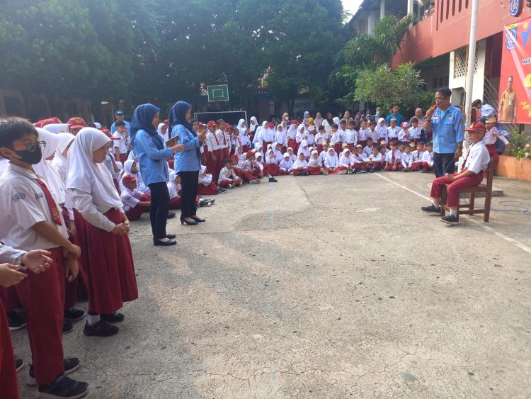Siswa SDN Pondok Petir 01 Antusias Ikuti MPLS, Tanamkan Kebiasaan Positif Sejak Hari Pertama