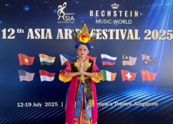 Grup Tari SDN Mekarjaya 21 Depok Raih Juara 2 Lomba Tari Internasional di Singapura