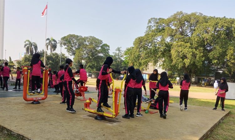 Siswa SDN Anyelir 2 Ikuti Program Inovatif Gabungan Olahraga dan Literasi 