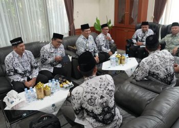 PGRI Kota Depok Audiensi dengan Wali Kota Supian Suri, Bahas Sinergi Pendidikan dan Persiapan HUT PGRI