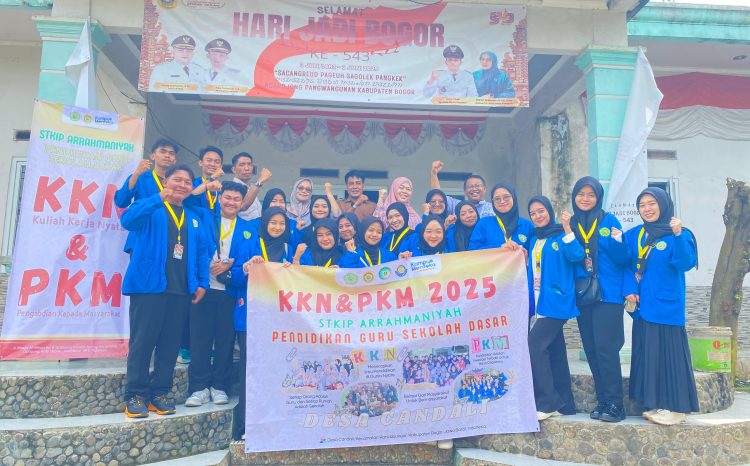 Program KKN PGSD STKIP Arrahmaniyah di Desa Candali Beri Dampak Positif bagi Masyarakat