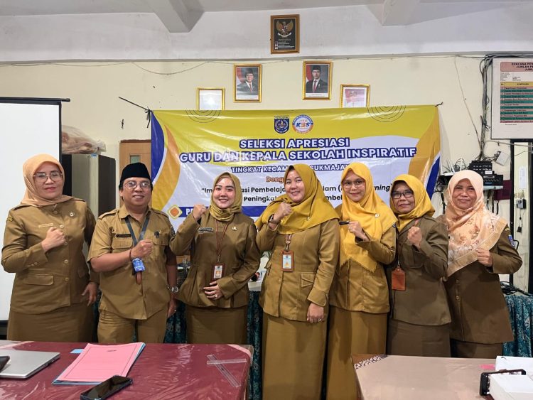 Lima Pendidik Raih Predikat Terinspiratif Kecamatan Sukmajaya Tahun 2025