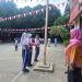 Siswa Kelas 5 SDN Pondok Petir 01 Latihan Upacara Bendera