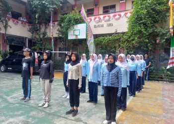 SMP Islamiyah Serua Siapkan Paskibra dan Drum Band untuk Upacara HUT ke-80 RI