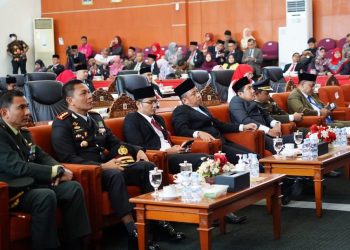 HUT RI Ke-80, DPRD Kota Depok Gelar Paripurna Simak Pidato Presiden Prabowo Subianto