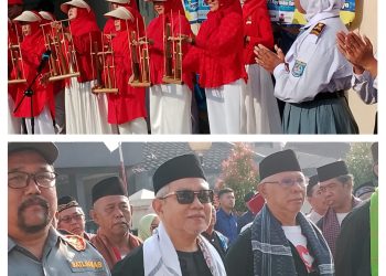 Lurah Abadijaya Soroti Permasalahan Sampah dan Manusia Silver dalam Upacara HUT ke-80 RI