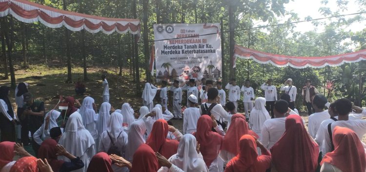 Semangat Tak Terbatas di Tengah Keterbatasan: Perayaan HUT ke-80 RI ala SLB Cahaya Qur’an di Kaki Gunung Kapur