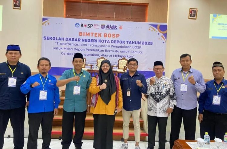 412 Bendahara dan Operator SD Negeri Depok Ikuti Bimtek BOSP