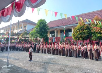 124 Siswa SDN Depok Baru 1 Ikuti Perjusa, Latih Kemandirian dan Disiplin Sejak Dini