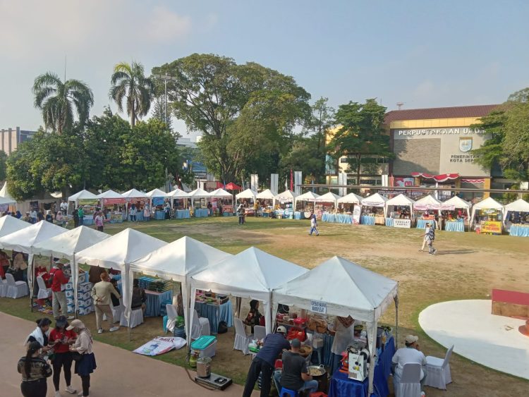 DKP3 dan DKUM Gelar Pasar Murah dan Festival Koperasi di Balai Kota Depok