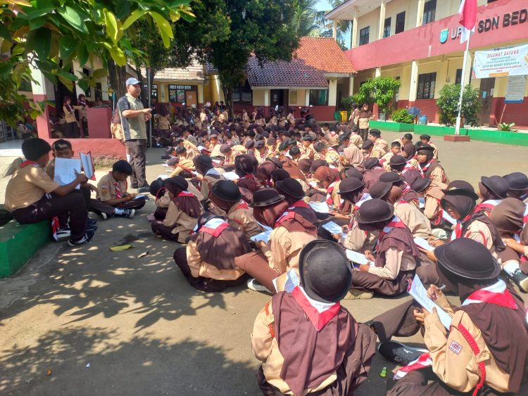 Pramuka SDN Bedahan 04 Depok Rutin Gelar Kegiatan Ekstrakurikuler Sesuai SKU
