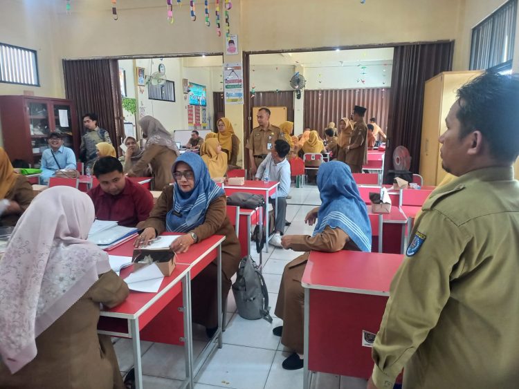 Monev BOSP ke-5 Digelar di SDN Pasir Putih 03, 21 SDN Sawangan Dilibatkan