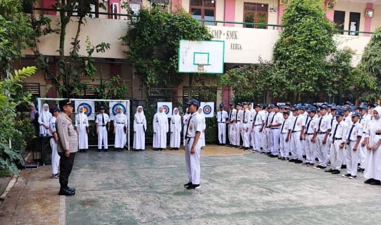 Yayasan Yadami Apresiasi Polsek Bojongsari yang Beri Pembinaan ke Siswa SMP Islamiyah Serua