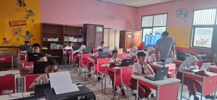 30 Siswa Kelas V SDN Baktijaya 5 Ikuti ANBK