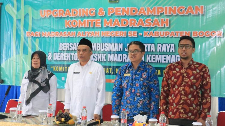FGD Komite MAN se-Kabupaten Bogor: Kemenag dan Ombudsman Dorong Penguatan Peran Komite Madrasah