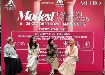 30 Brand Fashion Ramaikan Modest Fashion Week Depok, Penjualan Naik Tajam!