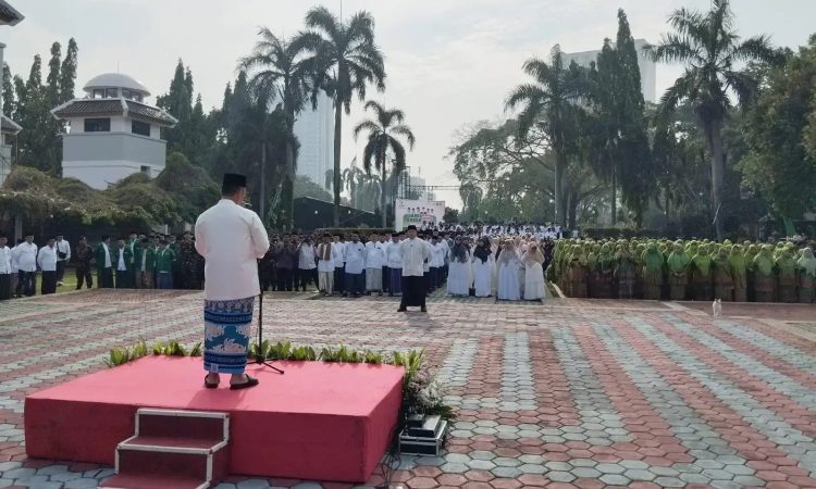 Supian Suri Pimpin Apel Hari Santri Nasional 2025 di Balai Kota Depok