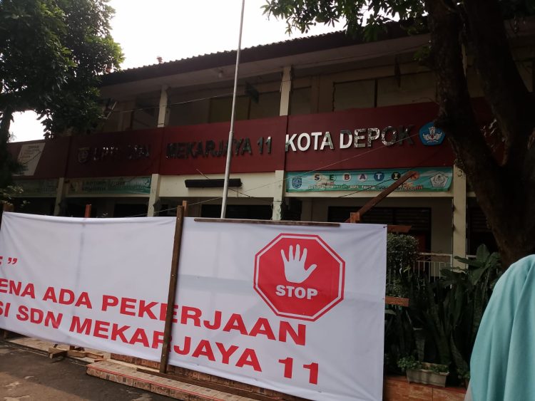 Tanpa Ganggu KBM, 10 Ruang Kelas SDN Mekarjaya 11 Direhabilitasi Total