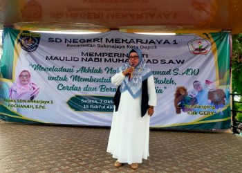 Peringati Maulid Nabi, SDN Mekarjaya 1 Tampilkan Pendongeng Islami untuk Siswa
