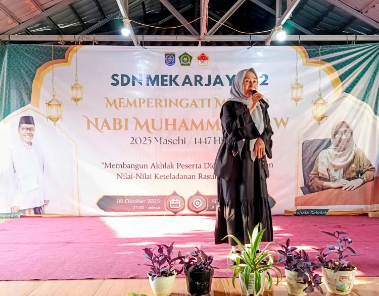SDN Mekarjaya 12 Peringati Maulid Nabi, Tanamkan Cinta Rasulullah kepada Siswa