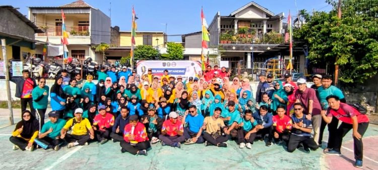 PGRI Sukmajaya Gelar Turnamen Voli Antar Ranting Sambut HUT ke-80