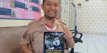 Buku Depok dalam Garis Waktu Karya Bersama 55 Peserta Pelatihan Disdik Mulai Dipublikasikan