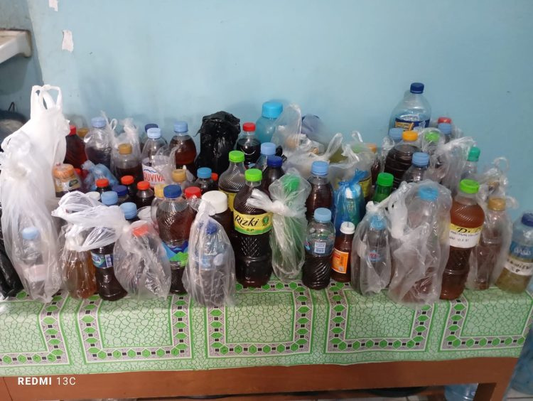 Minyak Jelantah Jadi Media Belajar Peduli Lingkungan di SDN Keramat Beji