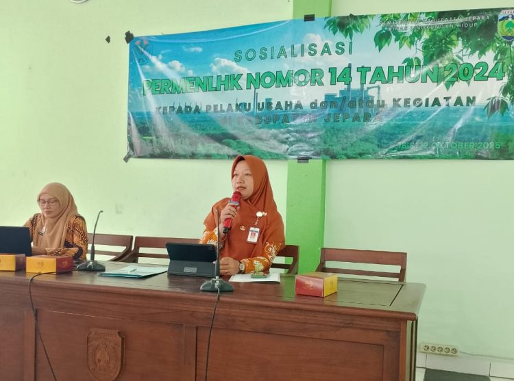 DLH Jepara Tekankan Kejujuran Pelaku Usaha Sesuai Permen LHK Nomor 14 Tahun 2024