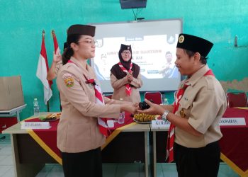 Musran Pramuka Sukmajaya Pilih Mintarsih sebagai Ketua Kwarran Baru