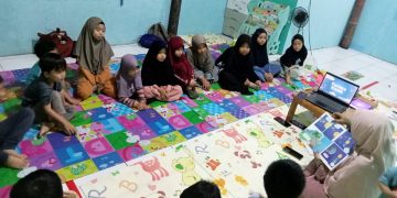Gerakan Sekolah Kehidupan Kenalkan Konsep Siang dan Malam kepada Anak Usia Dini