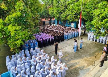 Polres Depok Ajak Siswa SMK Bina Mandiri Jadi Pelajar Disiplin dan Berkarakter