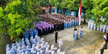Polres Depok Ajak Siswa SMK Bina Mandiri Jadi Pelajar Disiplin dan Berkarakter