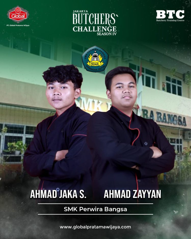 Siswa SMK Perwira Bangsa Raih Prestasi di Jakarta Butchers’ Challenge 2025